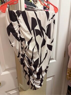 Express Cream Satin Top with Branded Tag